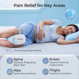 Sophia Cooling Knee Pillow Orthopedic Leg Support Cushion