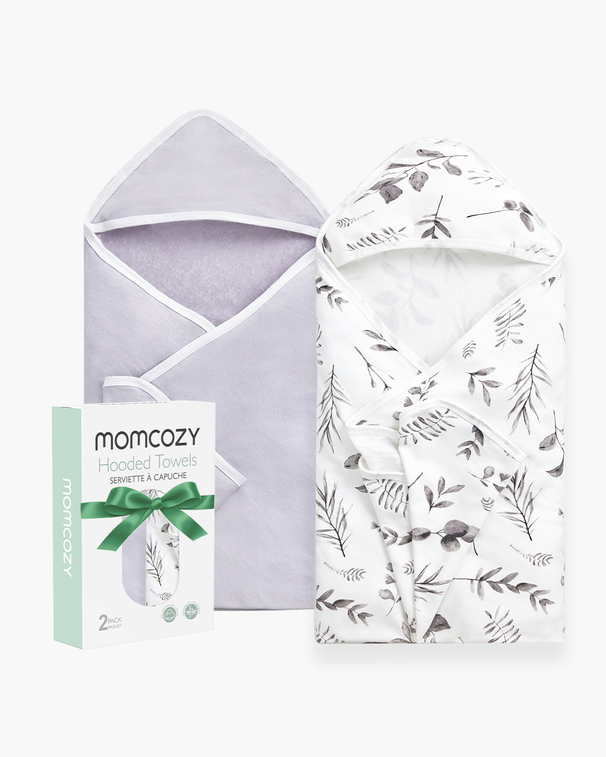 Sophia Newborn Hooded Towel Ultra Soft Absorbent Baby Towel Set