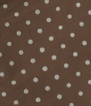Light Support V-Neck Polka Dot Yoga Sports Bra