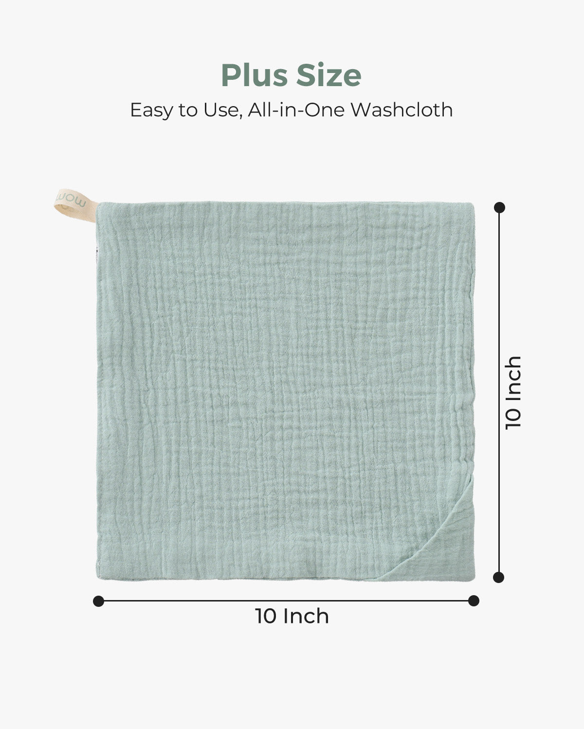 Ella Cotton Baby Washcloth Set