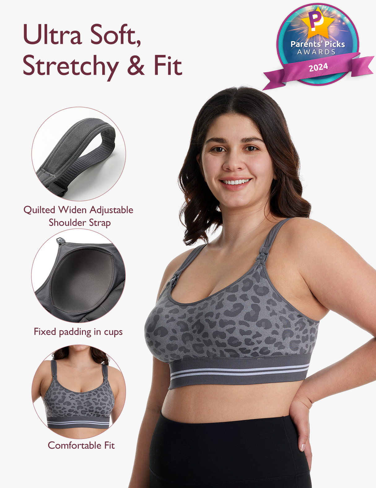 Nora Hands-Free Wireless Nursing Bra