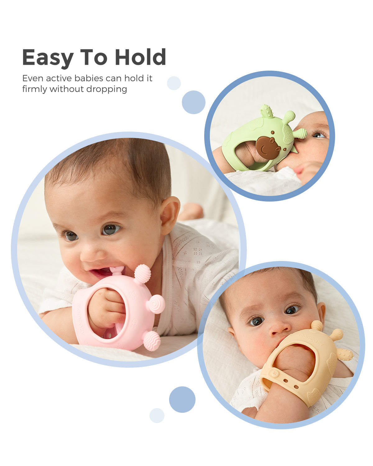 Mila Silicone Baby Teether Toy