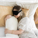 Luna Blackout Sleep Mask – Premium Silk Eye Mask for Deep Sleep & Travel