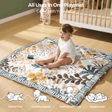 Luna Portable Baby Full Playmat Set for Playtime