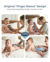 Ella Cotton Baby Washcloth Set