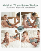 Ella Cotton Baby Washcloth Set