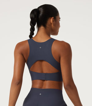 Light Support V-Neck Quick Dry Running Sports Bra