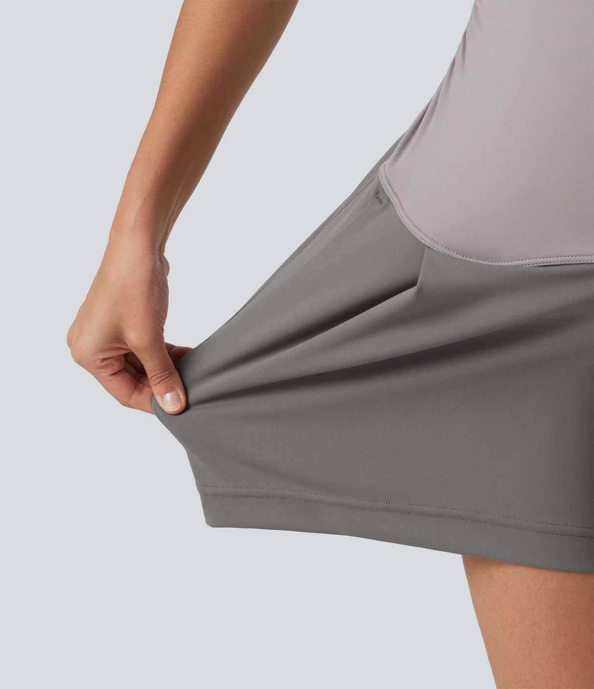 Super High Waisted Work Bagyy Maternity Shorts 4''