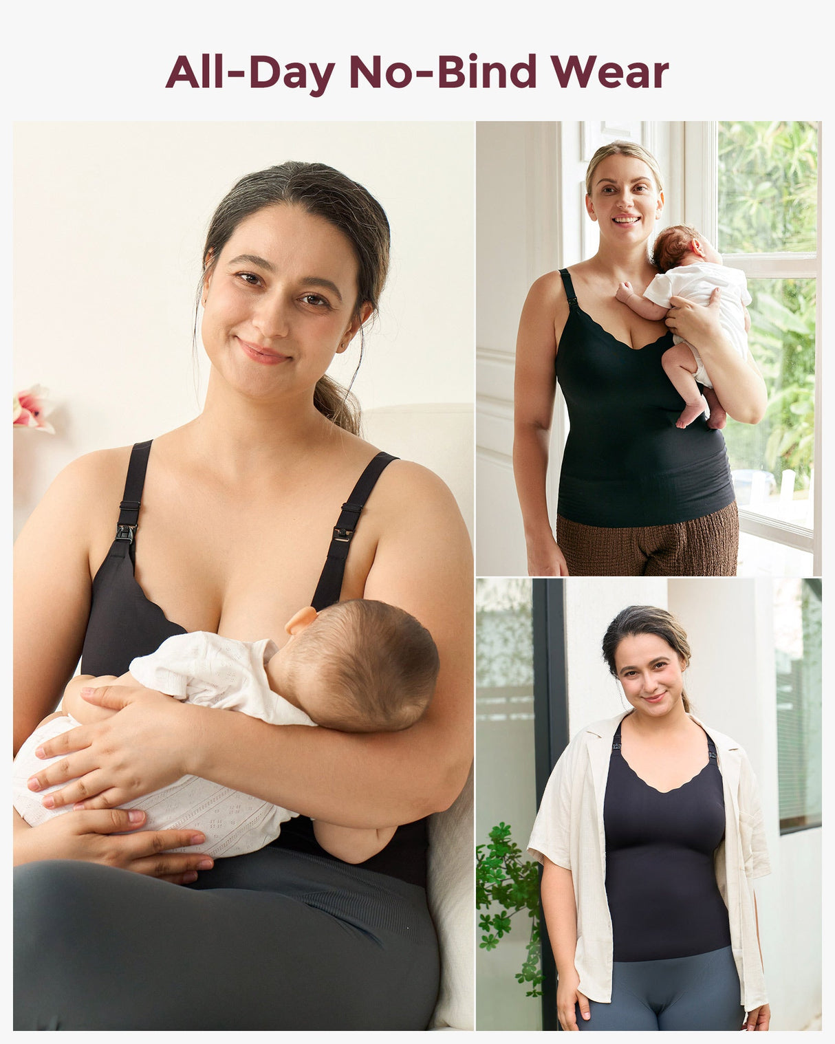 Amelia Maternity Nursing & Pumping Tank Top