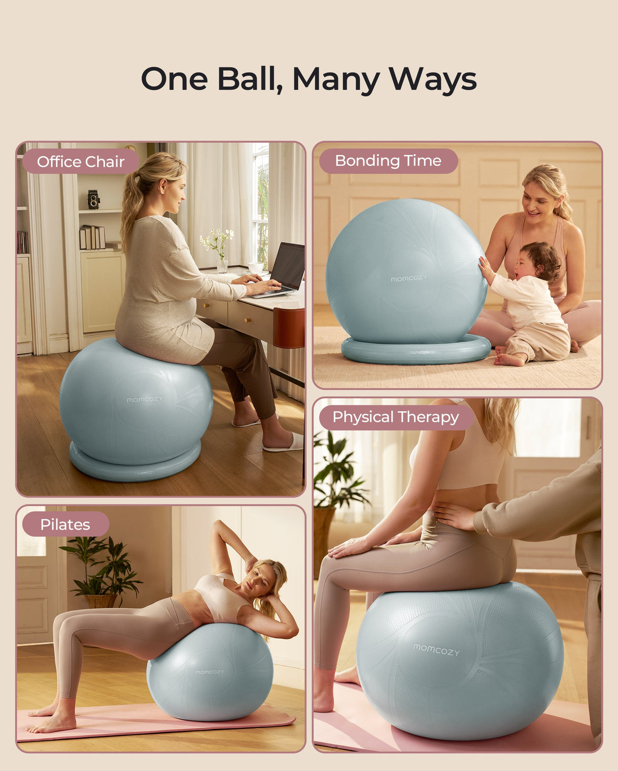 Sophia Maternity Birthing Ball Set
