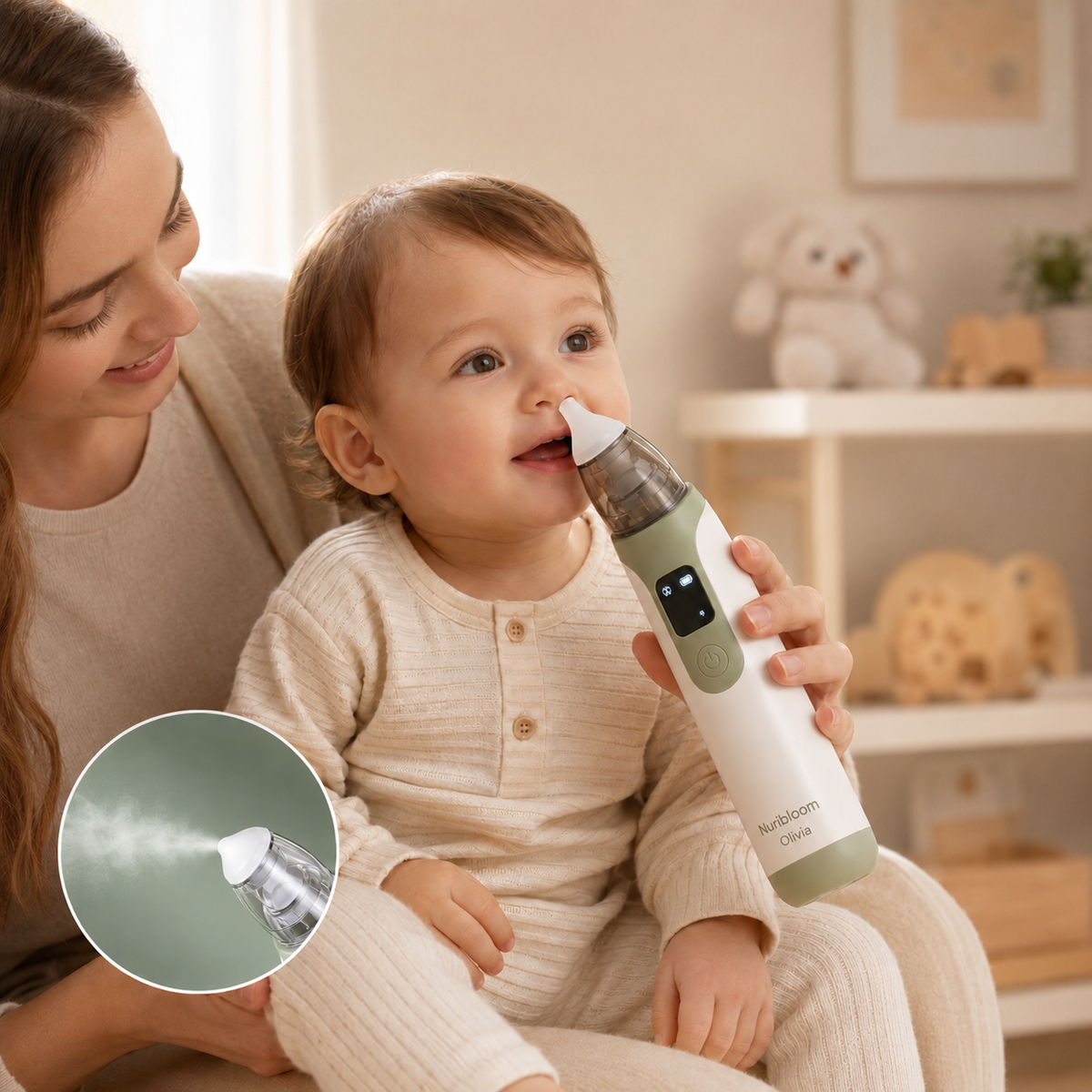 Olivia Electric Nasal Aspirator Heads