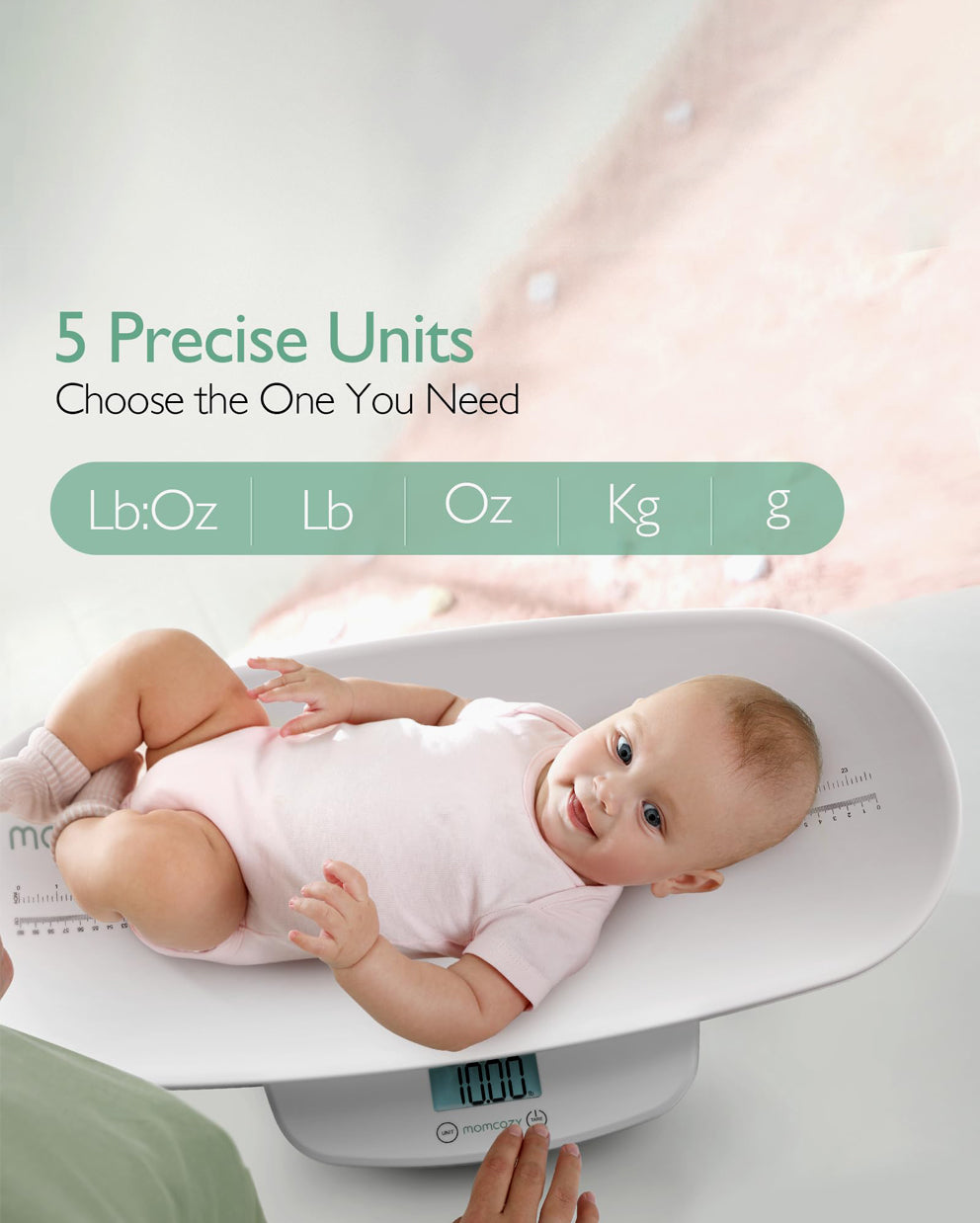 Sophia Smart Baby Scale with Height Measurement Digital Infant Tracker