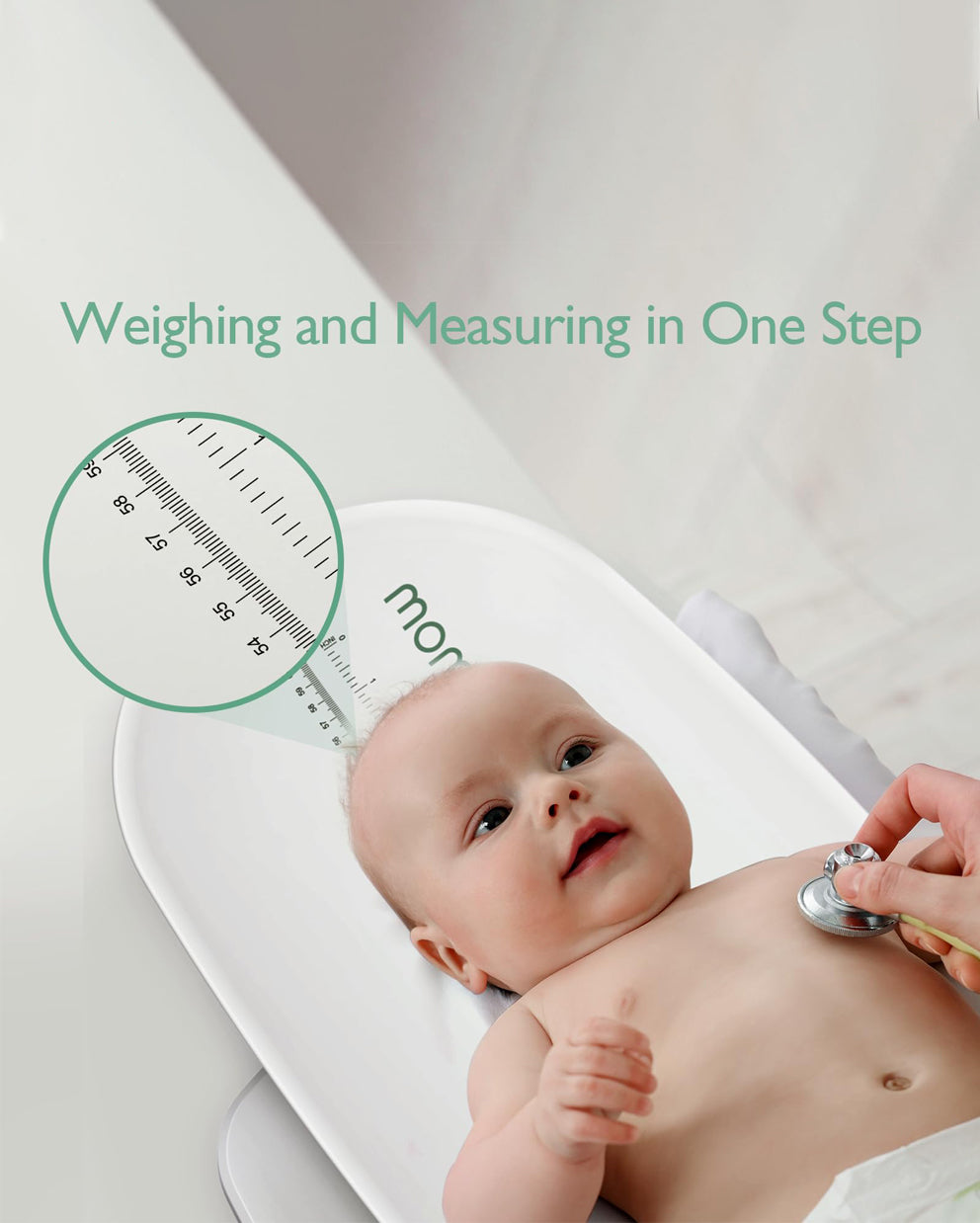 Sophia Smart Baby Scale with Height Measurement Digital Infant Tracker