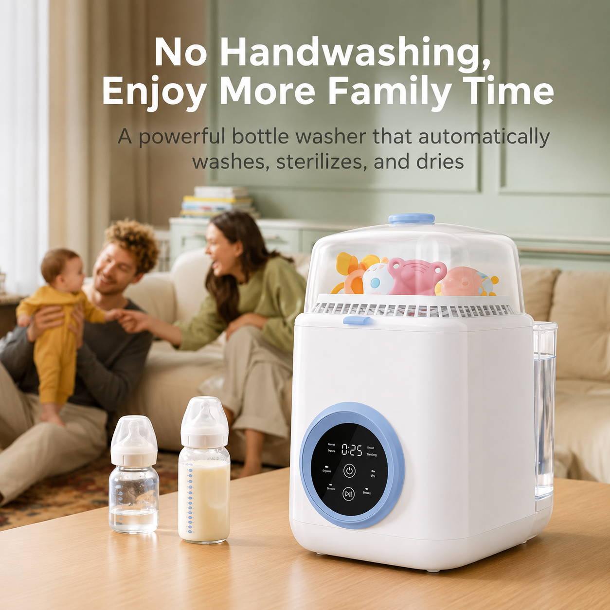 Kota All-in-One Baby Bottle Washer & Sterlizer