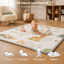 Luna Portable Foldable Baby Playmat Set