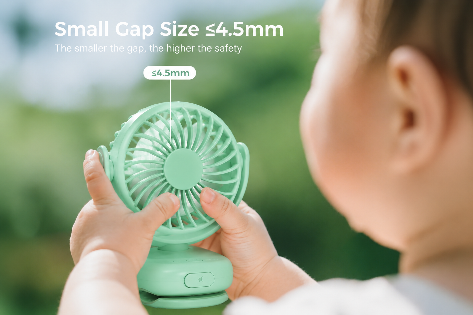 Emma Portable Clip-On Stroller Fan