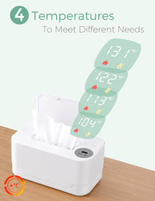 Olivia USB Baby Wipe Warmer with LED Display