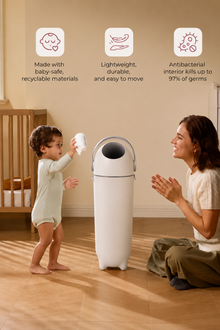 Sophia Triple Seal Odorless Diaper Pail Bin