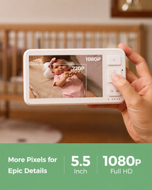 Olivia Full HD Baby Monitor Crib Camera