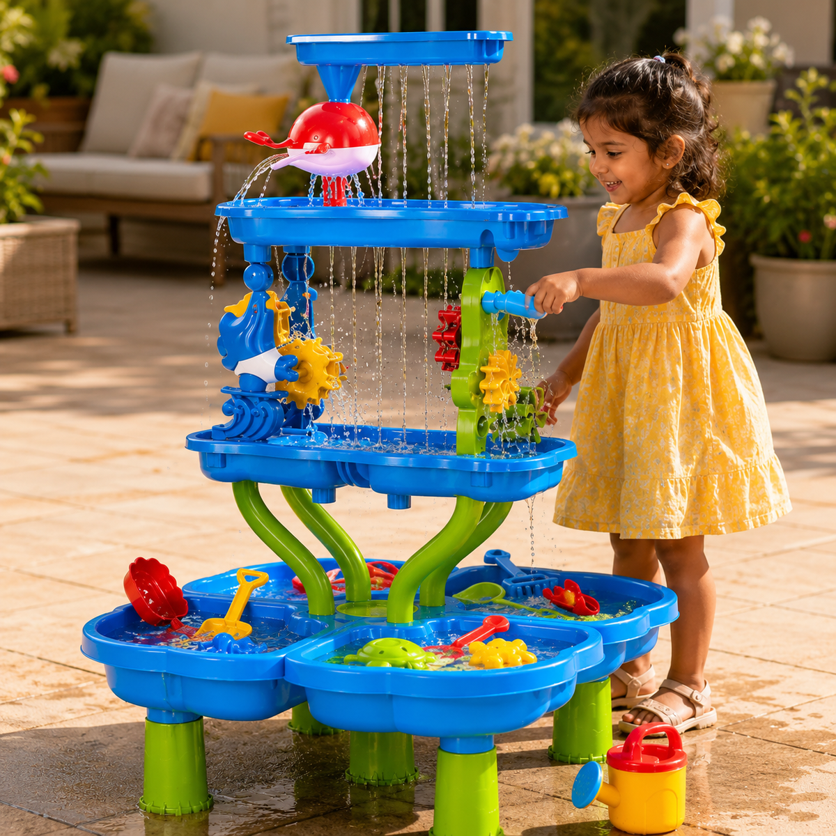 Splash Water Table Outdoor Play Set