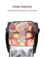 Emma Insulated Baby Bottle Bag Portable Breastmilk Cooler Bag