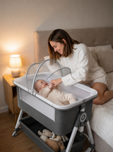 Krona 3-in-1 Portable Baby Nursery Bassinet Bedside Crib
