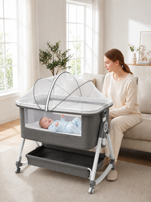Krona Portable Bedside Baby Bassinet
