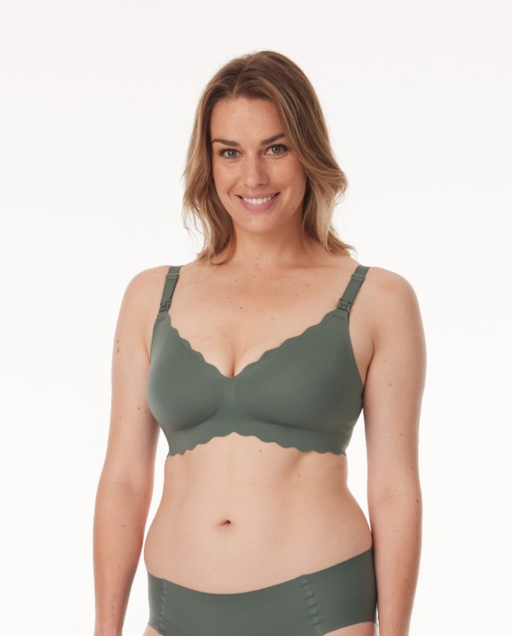Elara Seamless Wirefree Nursing Pumping Support Bra