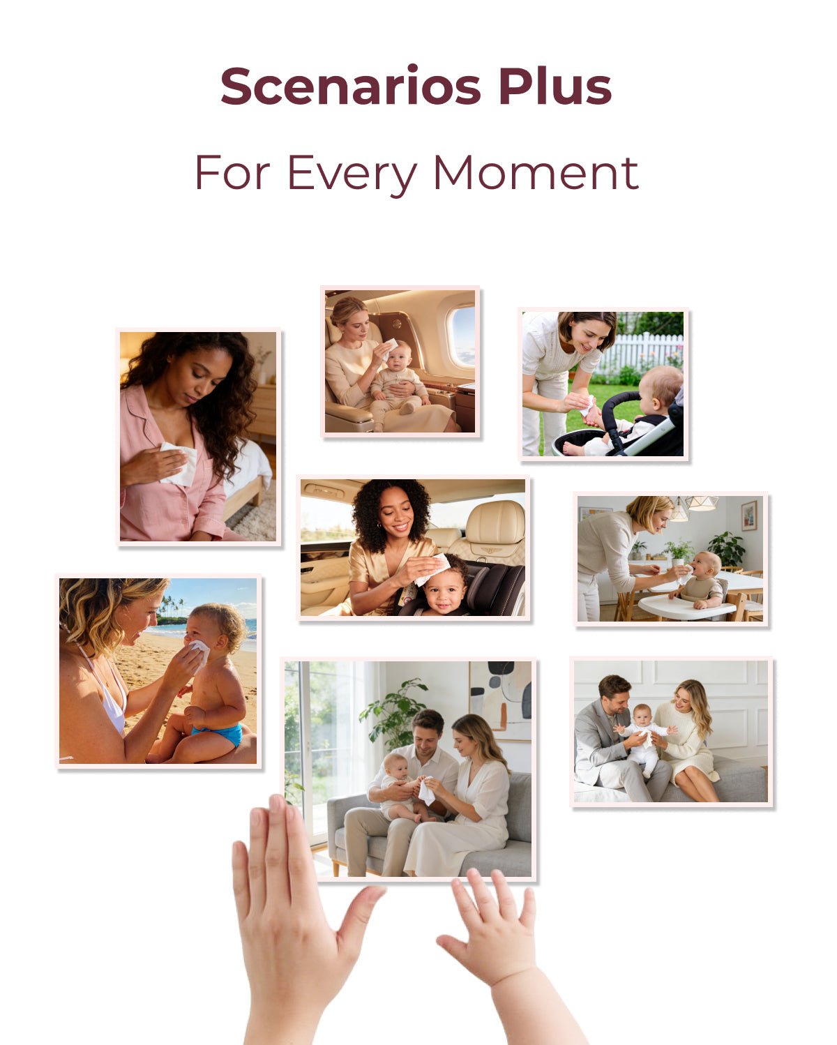 Olivia WaterWipes Fragrance Free Hypoallergenic Baby Wipes