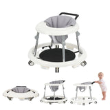 NuriBloom Wilma Baby Walker – Foldable Adjustable Infant Walker with Activity Tray