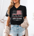 NuriBloom USA 250th Anniversary American Flag Mom Tee
