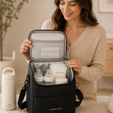 Emma Insulated Baby Bottle Bag Portable Breastmilk Cooler Bag