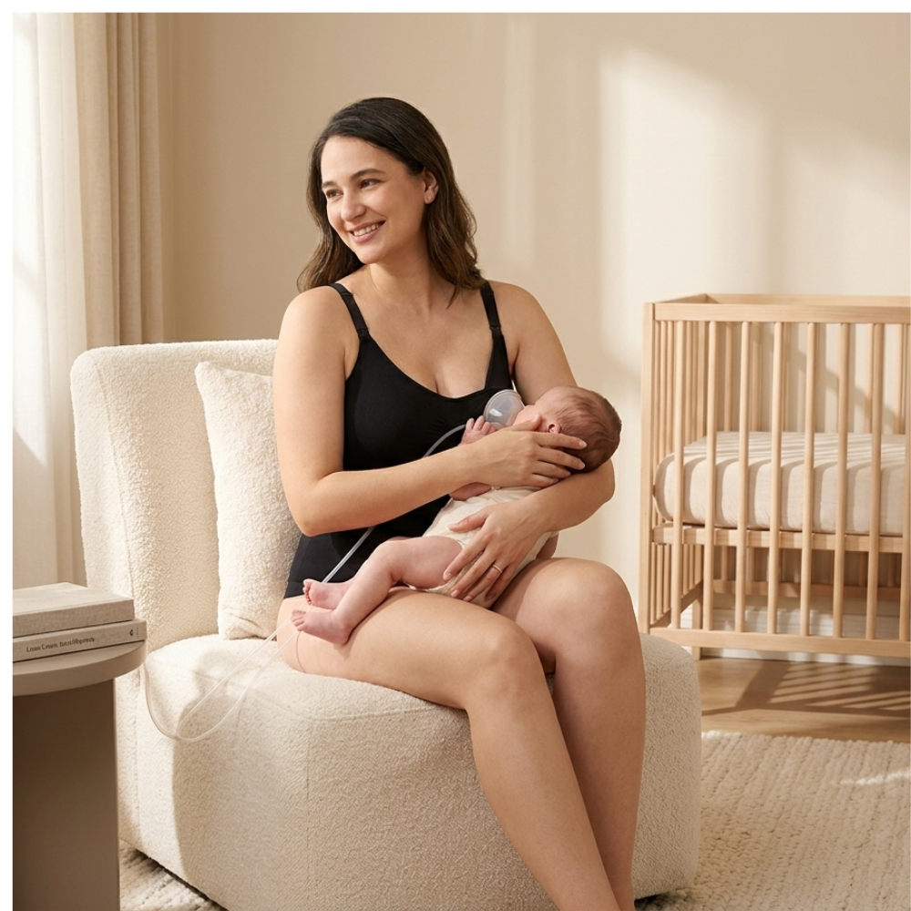 Amelia Maternity Nursing & Pumping Tank Top