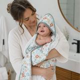 Sophia Newborn Hooded Towel Ultra Soft Absorbent Baby Towel Set