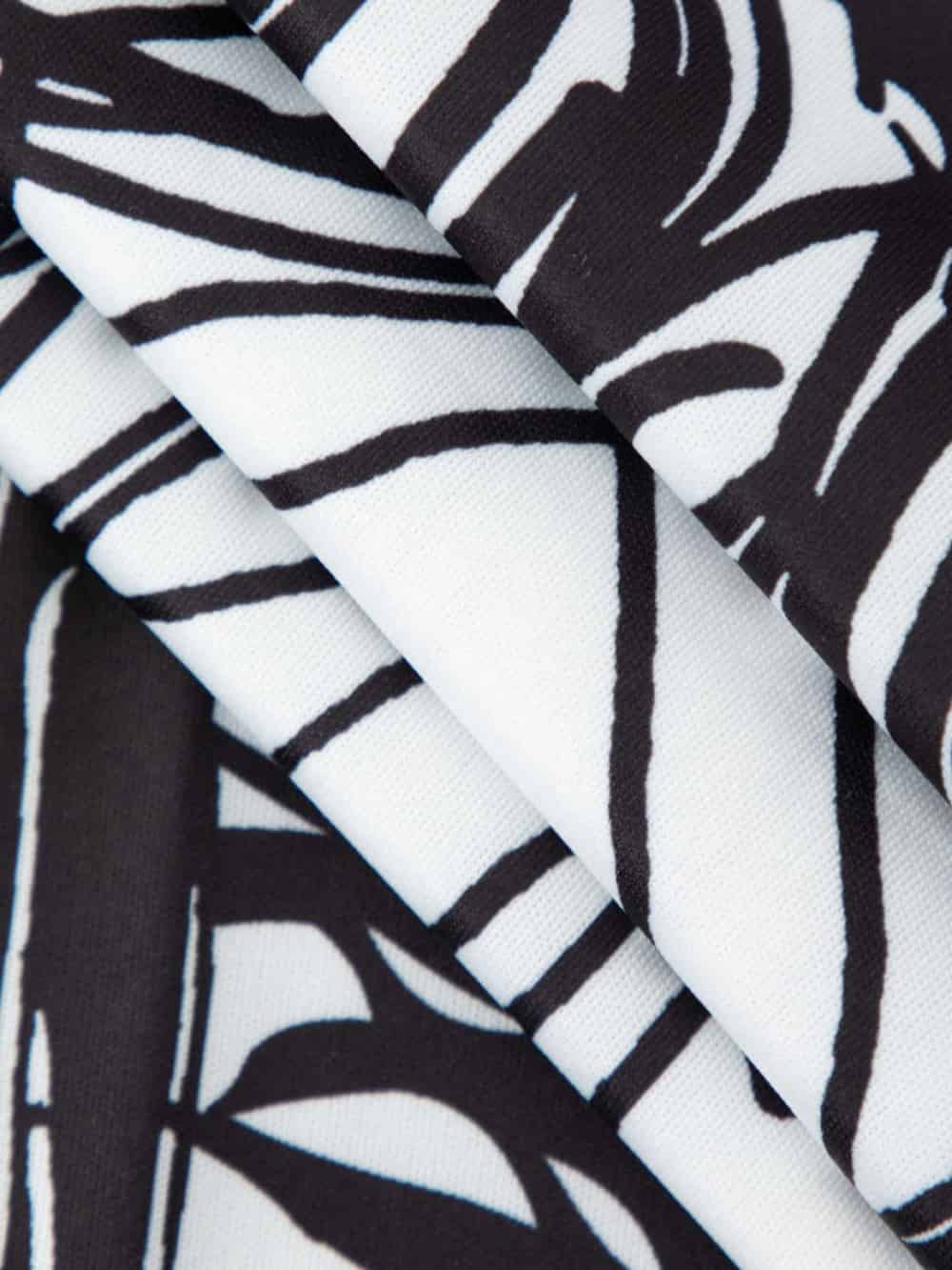 Abstract Print Mini Dress