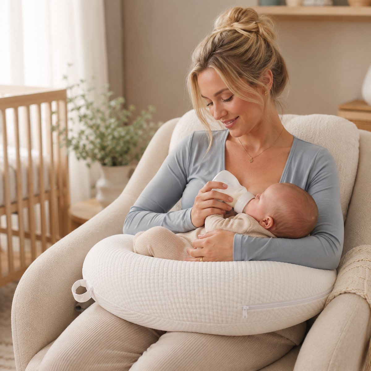 Olivia Ergonomic Breastfeeding & Nursing Pillow