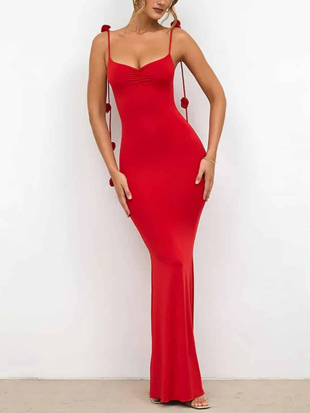 Backless Cami Maxi Dress