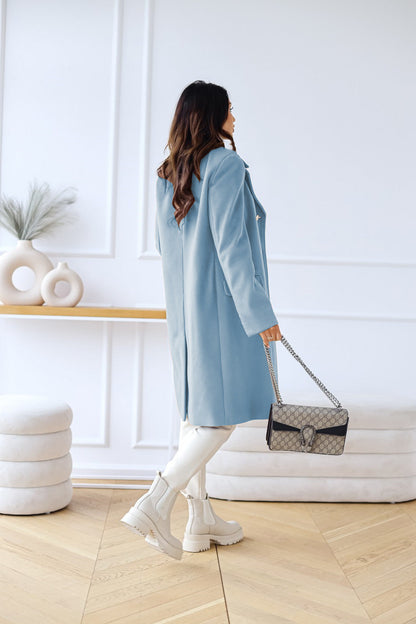 Double-Breasted Lapel Coat