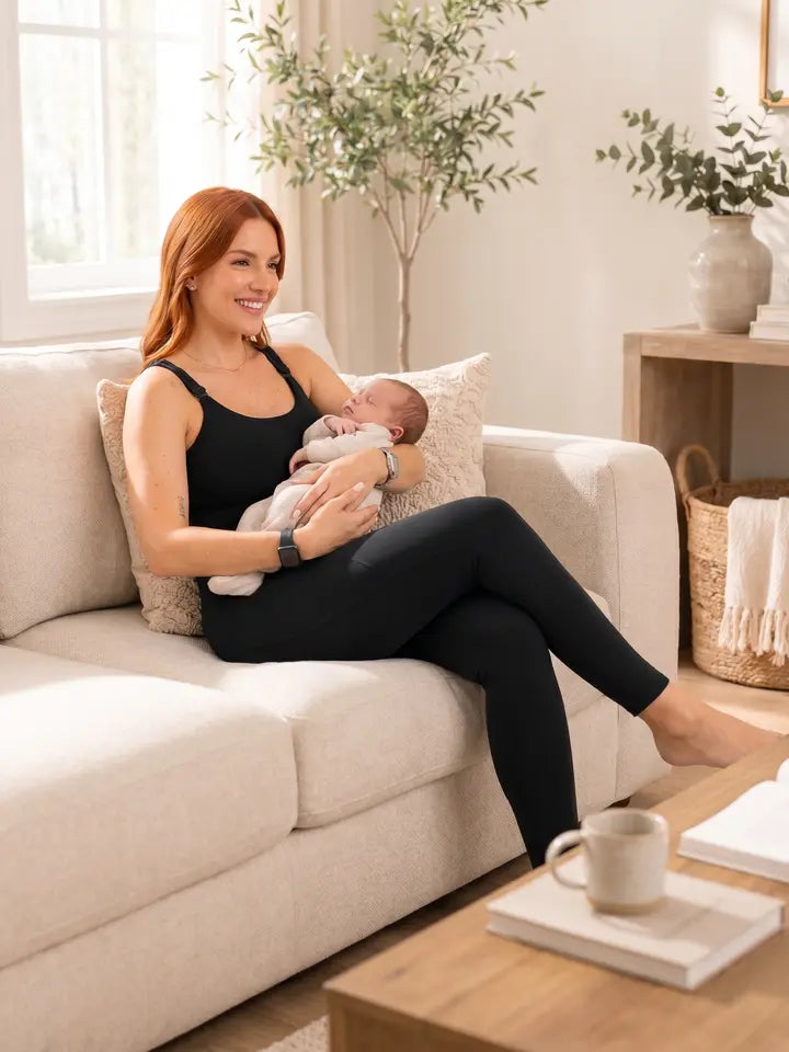 Elowen Postpartum Leggings — lifestyle, product in use