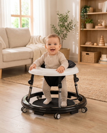 NuriBloom Wilma Foldable Adjustable Baby Infant Walker — lifestyle, product in use