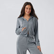 Sparkle Hooded Zip Sweatshirt - hero