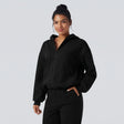 Hooded Zip Fleece Sweatshirt - hero