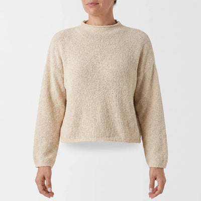 Mock Neck Knitted Jumper - studio hero