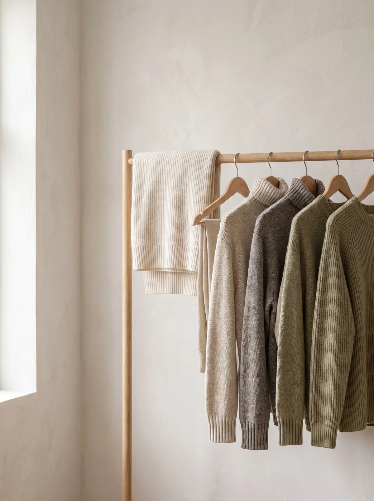 NB editorial knit rail