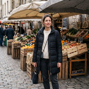 Women's Winter Coat - Black - market street