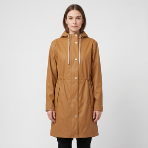 Women's Lightweight Raincoat - Toffee