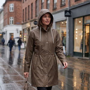 Women's Lightweight Raincoat - Wren