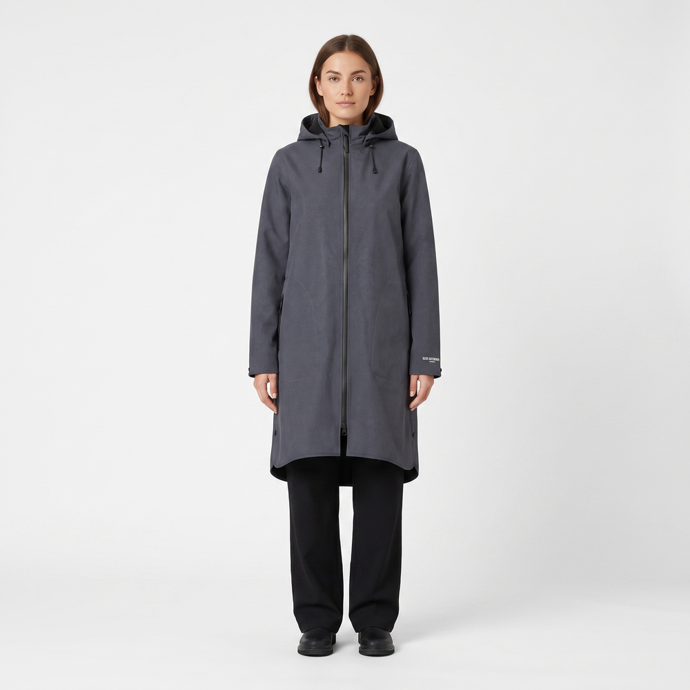 Women's Softshell Rain Jacket - Ombre Blue