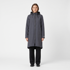 Women's A-Line Softshell Rain Jacket - Ombre Blue