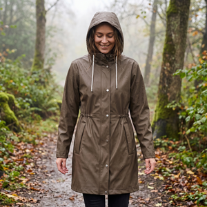 Women's Lightweight Raincoat - Wren